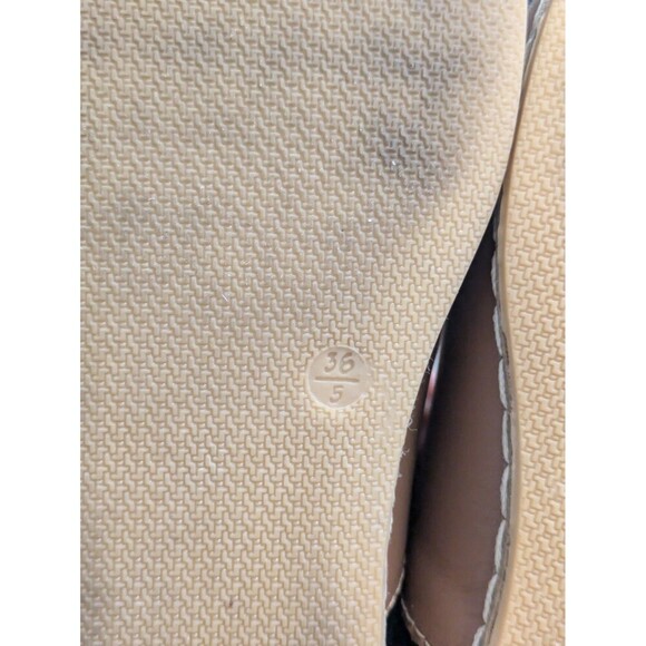 Charix Camel Black Leather Comfort Minimalist Loafer Slip On Womens Shoes 36/5 - Picture 5 of 12